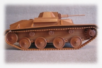 Модель из дерева танка Т-60. Фото 13
